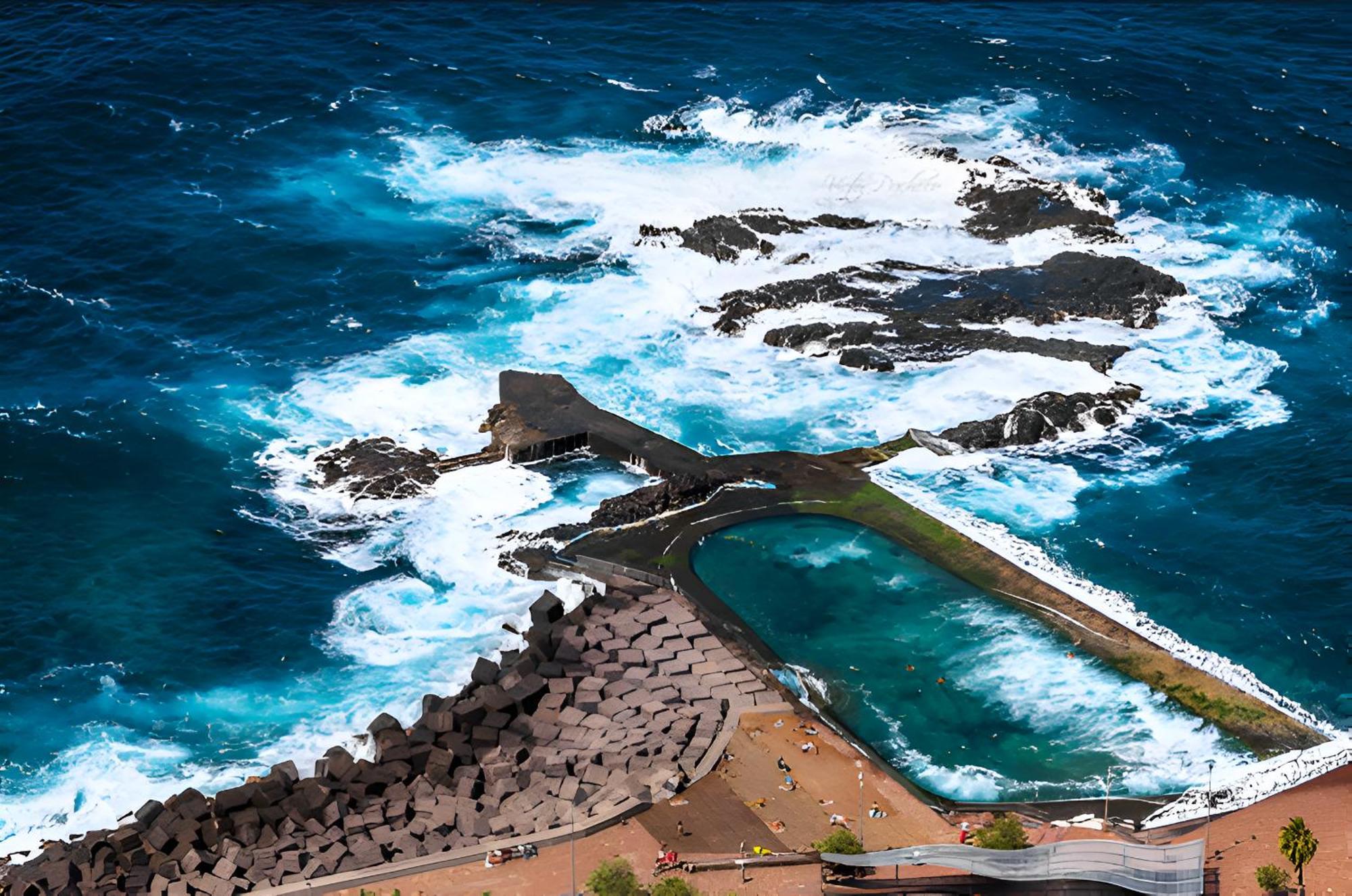 Tide'S Embrace & Natural Pool กาโกรอนเต ภายนอก รูปภาพ